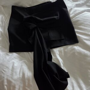 ZARA ASYMMETRIC SKIRT - LIMITED EDITION BLACK SIZE L